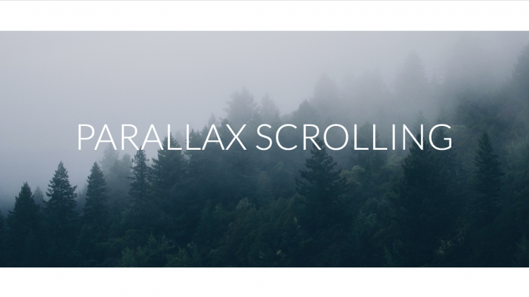 Ce este parallax scrolling?