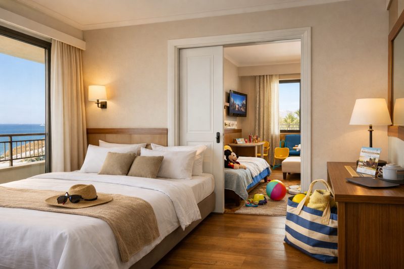 Cum alegi cu Viva Holidays hoteluri cu camere family interconectate